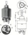 Реле стартера (електромагніт) audi 71-90 vw 73-88 db w114/116/123 fiat [] MAGNETI MARELLI 940113050124 (фото 1)