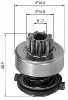 Бендикс alfa romeo audi bmw citroen fiat ford jeep lancia mercedes opel peugeot pontiac renault [940113020138] MAGNETI MARELLI AMB0138