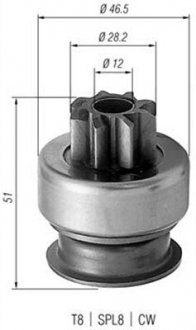 Бендикс hyundai jeep mitsubishi nissan/datsunsuzuki [940113020176] MAGNETI MARELLI AMB0176