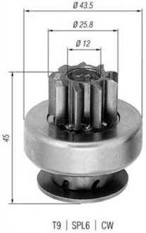 Бендікс n la 10475974 MAGNETI MARELLI AMB0237