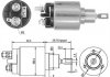 Реле стартера, що втягує, vw opel seat skoda [940113050435] MAGNETI MARELLI AME0435 (фото 1)