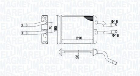 Радіатор опалення MAGNETI MARELLI BR500