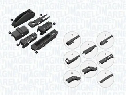 Щетка стеклоочистителя MAGNETI MARELLI MFQ380