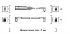 Vw провода высокого напряжения (7шт.) audi a100/a200 2,0-2,3 -94 MAGNETI MARELLI MSK1047 (фото 1)