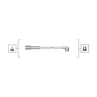 Провода высоковольтные MAGNETI MARELLI MSQ0012