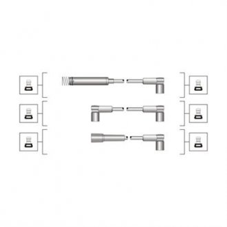 Провода высоковольтные MAGNETI MARELLI MSQ0013