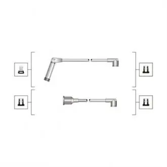 Провода высоковольтные MAGNETI MARELLI MSQ0058
