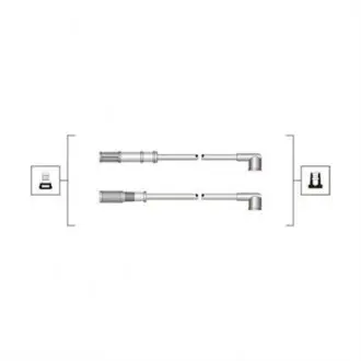 Дроти високовольтні MAGNETI MARELLI MSQ0068