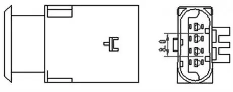 Лямбда зонд MAGNETI MARELLI OSM050