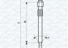 Свічка розжарювання vw lt mkii 2.8 [062900050304] MAGNETI MARELLI UC42A (фото 1)