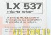 Повітряний фільтр MAHLE LX 537 (фото 7)