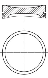 Поршень MAHLE 003 94 01