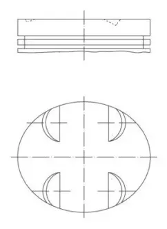 Поршень MAHLE 005 24 01