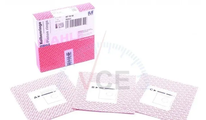 Фото 1 - Комплект поршневых колец MAHLE 007 26 N0 Комплект поршневых колец MAHLE 007 26 N0 (фото 1)