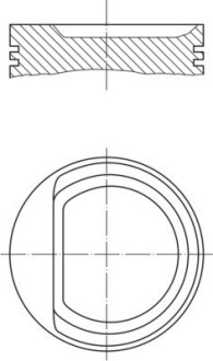 Поршень MAHLE 010 29 01