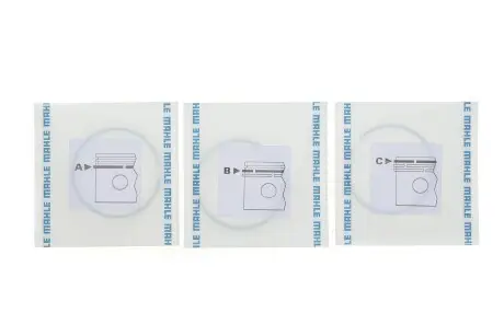 Комплект поршневых колец MAHLE 010 29 N2