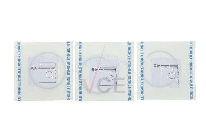 Фото 1 - Комплект поршневых колец MAHLE 010 29 N2 Комплект поршневых колец MAHLE 010 29 N2 (фото 1)