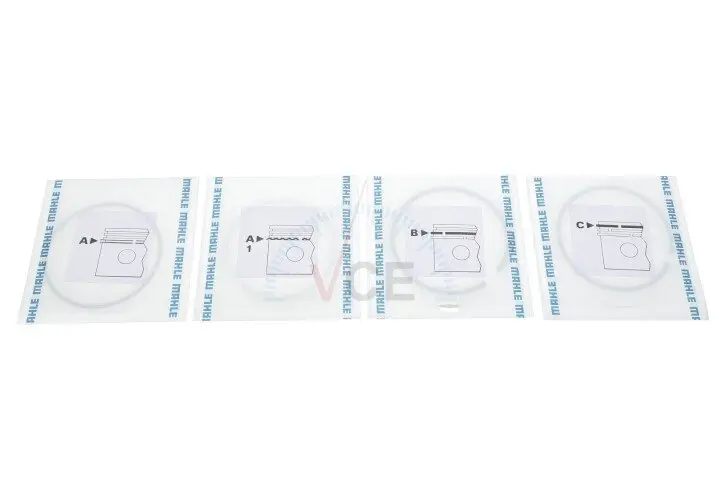 Комплект поршневих кілець C20NE, X20XEV, C20LET, 30XE ​​+1 MAHLE 011 58 N2 (фото 1)
