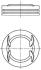 Поршень 79,5 (+0,50, с кольцами) OPEL ASTRA H, ASTRA H CLASSIC, ASTRA H GTC, ASTRA H-KOMBI, ASTRA J, INSIGNIA A, MOKKA - MOKKA X, ZAFIRA B 1.6-1.6ALK-1.6LPG 10 MAHLE 011PI00116002 (фото 1)
