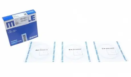 Комплект поршневих кілець MAHLE 012 08 N0
