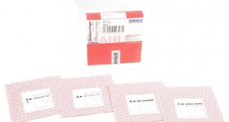 Комплект поршневых колец MAHLE 021 78 V0