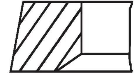 Комплект поршневых колец MAHLE 021 93 V2