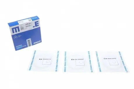 Кольца поршневые +0.50 на один поршень 1.5DCI rn RENAULT Kangoo 97-07 MAHLE 022 01 N2