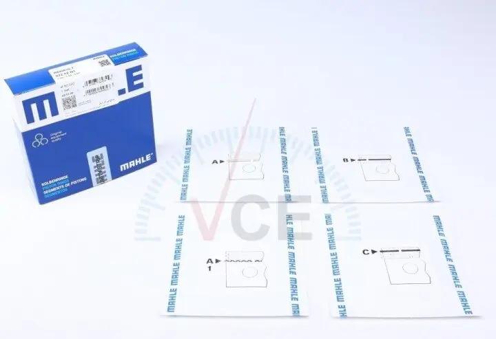 Комплект поршневых колец MAHLE 022 02 N1 (фото 1)