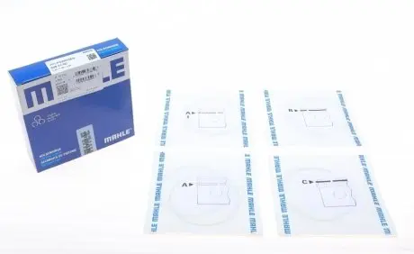 Комплект поршневых колец MAHLE 028 01 N0