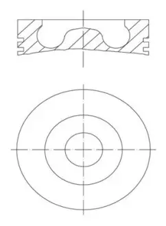 Поршень MAHLE 0280202