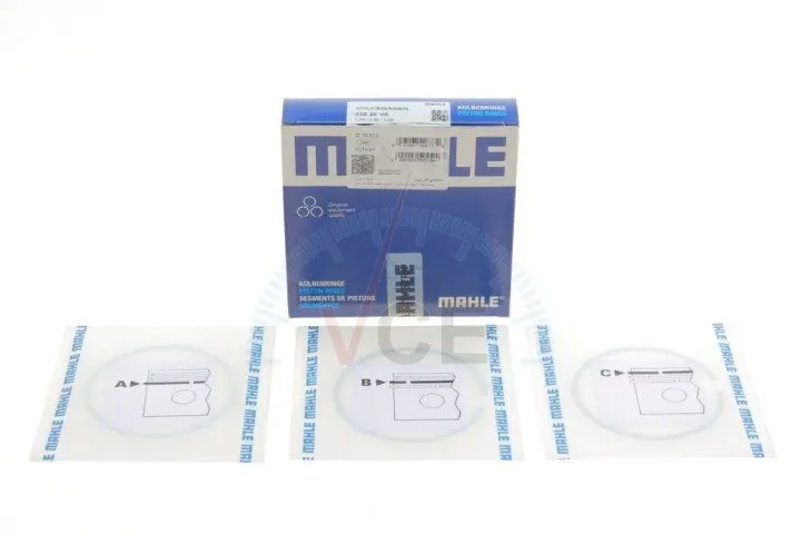 Фото 1 - Комплект поршневых колец MAHLE 030 20 V0 Комплект поршневых колец MAHLE 030 20 V0 (фото 1)