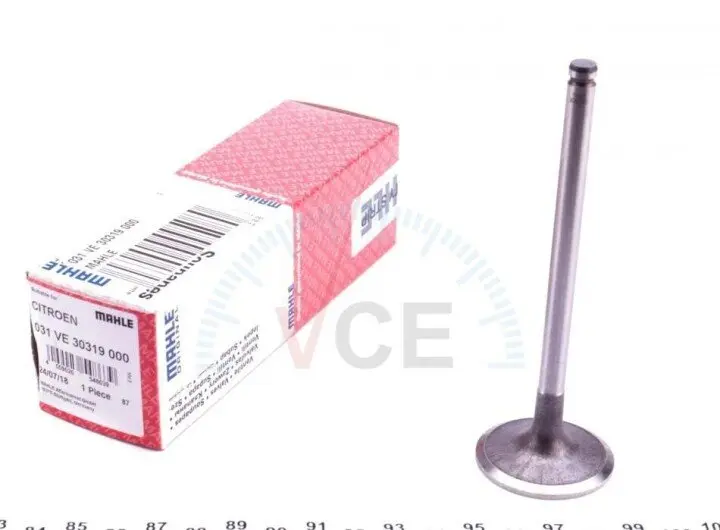 Фото 1 - Клапан впуск. berlingo/partner 1.1/1.4 и 96- MAHLE 031 VE 30319 000 Клапан впуск. berlingo/partner 1.1/1.4 и 96- MAHLE 031 VE 30319 000 (фото 1)