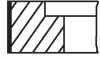 Набор поршневых колец MAHLE 03475V2 (фото 1)