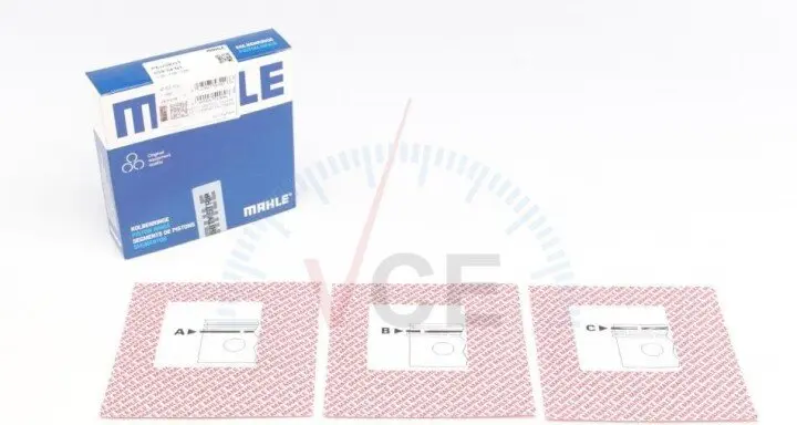 Фото 1 - Комплект поршневых колец MAHLE 039 24 N1 Комплект поршневых колец MAHLE 039 24 N1 (фото 1)