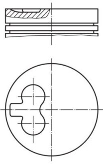 Поршень MAHLE 040 01 00