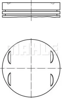 Поршень MAHLE 0831300