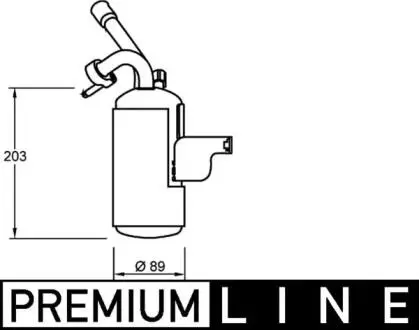 Осушитель MAHLE AD276000P