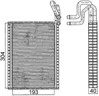 Испаритель MAHLE AE116000S