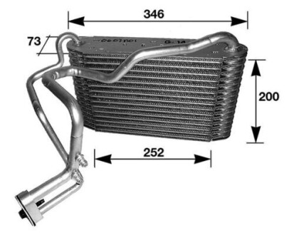 Випарник MAHLE AE33000S