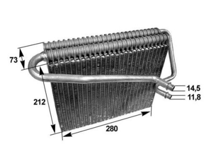 Випарник MAHLE AE47000S