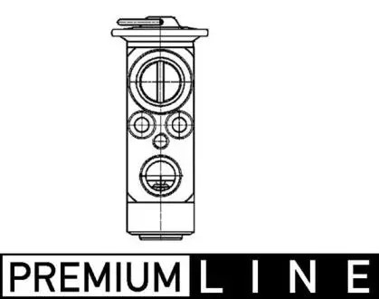 Расширительный клапан, кондиционер MAHLE AVE 104 000P