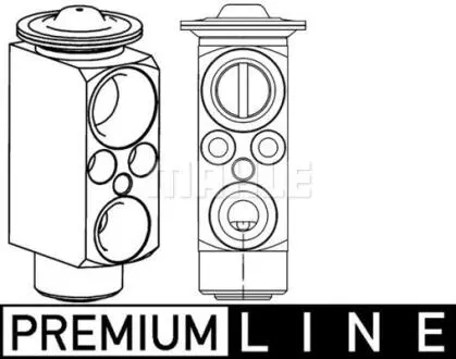 Розширювальний клапан кондиціонера MAHLE AVE81000P