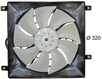 Вентилятор охлаждения двигателя MAHLE CFF389000S