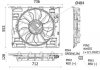 Вентилятор охлаждения двигателя MAHLE CFF535000P (фото 2)