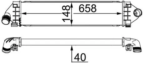 Интеркуллер MAHLE CI394000S