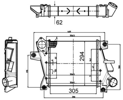 Интеркуллер MAHLE CI507000S