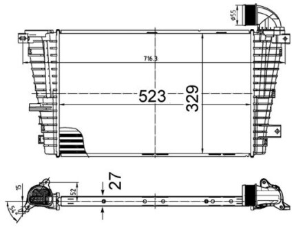 Интеркуллер MAHLE CI513000S