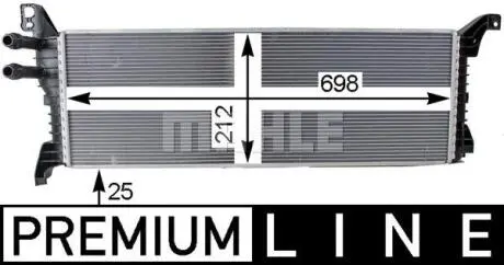 Радіатор behr premium line MAHLE CIR9000P