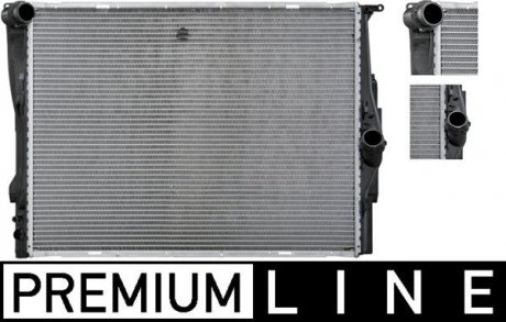 Радиатор двигателя behr premium line MAHLE CR1087000P