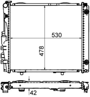 Інтеркулер MAHLE CR290000S